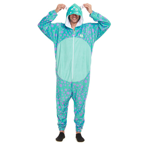 Snuggs Blanket Animal Onesie Monster